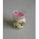glass soy candle